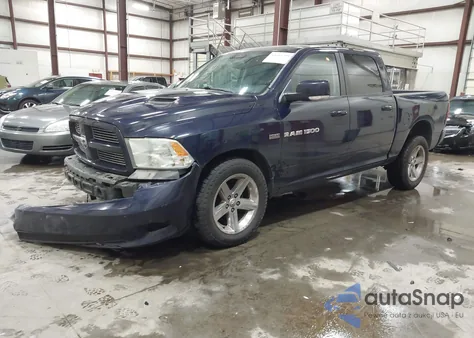 2012 Ram 1500 Sport из США, поврежденный, VIN 1C6RD7MT8CS308963